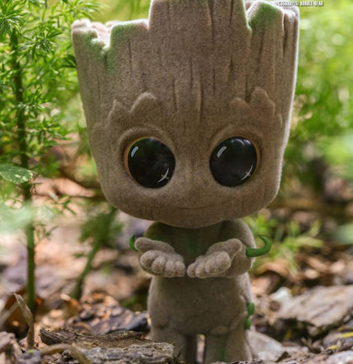 Figura Cosbaby (s) de Groot (Velvet Hair Version) | Guardians of the Galaxy Vol.2 | COSB 453