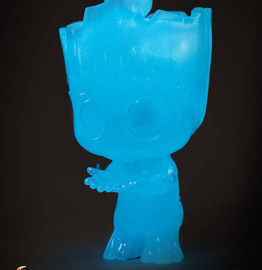 Figura Cosbaby (s) de Groot Glow in the Dark Version | Guardians of the Galaxy Vol.2 | COSB 455
