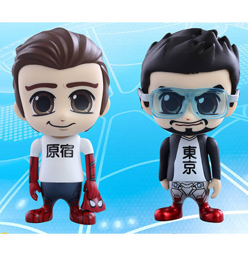 Figura Cosbaby (s) de Peter Parker & Tony Stark | Spider-Man: Homecoming | COSB 383