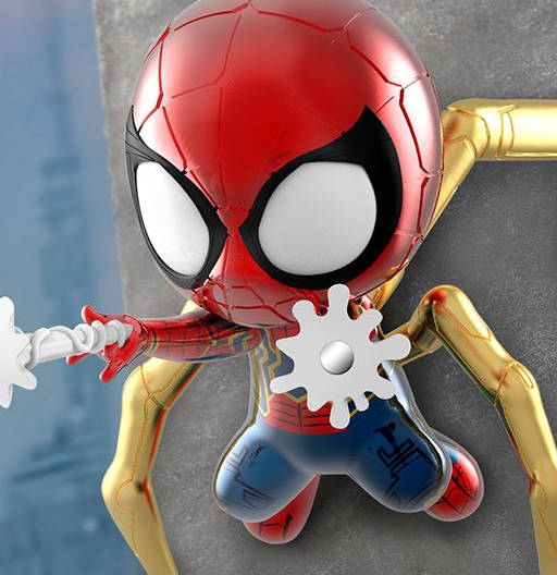Figura Cosbaby (s) de Iron Spider (Dual Web Shooting Version) | Avengers: Infinity War | COSB 501