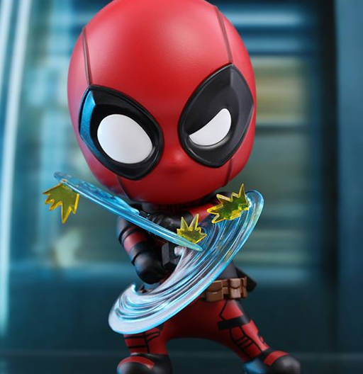 Figura Cosbaby (s) de Deadpool (Bullet Deflecting Version) | Deadpool 2 | COSB 507