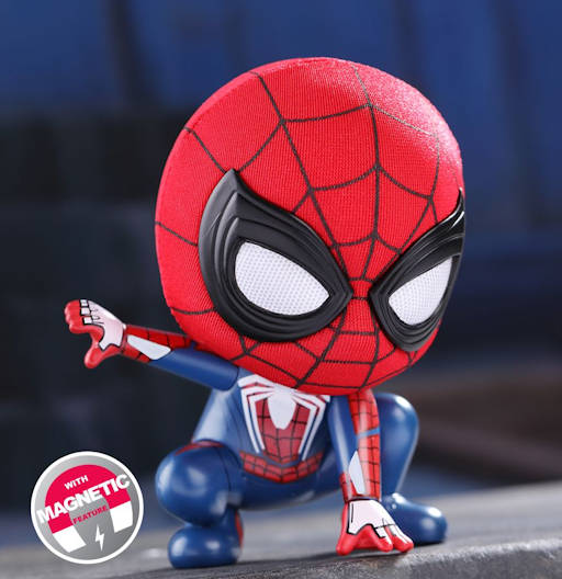 Figura Cosbaby (s) de Spider-Man (Crouching Version) | Spider-Man PS4 | COSB 514