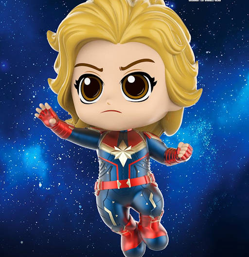 Figura Cosbaby (s) de Captain Marvel (Fliying Version) | Captain Marvel | COSB 542