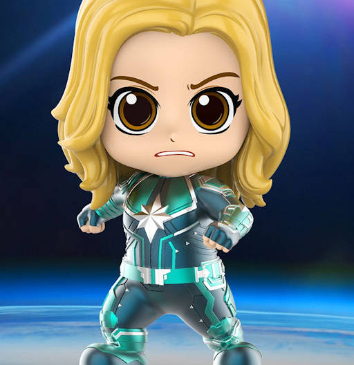 Figura Cosbaby (s) de Captain Marvel (Starforce Version) | Captain Marvel | COSB 543
