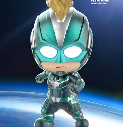 Figura Cosbaby (s) de Captain Marvel (Masked Starforce Version) | Captain Marvel | COSB 544