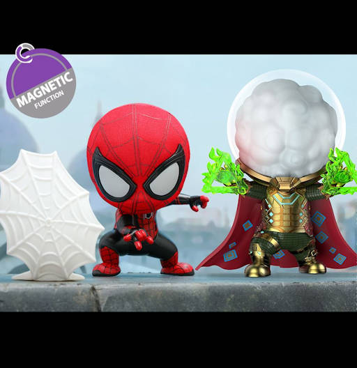 Figura Cosbaby (s) de Spider-Man & Mysterio - Magnetic Function | Spider-Man: Far From Home | COSB 633