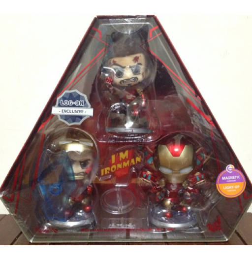 Figura Cosbaby (s) de I'M Iron Man - Set of 3 | Avengers: Endgame | COSB 698