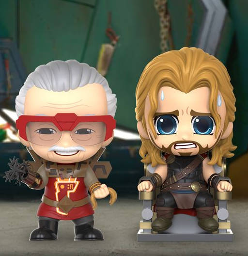 Figura Cosbaby (s) de Thor & Stan Lee - Set of 2 | Thor: Ragnarok | COSB 738