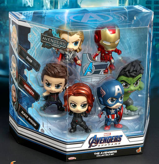 Figura Cosbaby (s) de The Avengers Version - Set of 6 | Avengers: Endgame | COSB 787