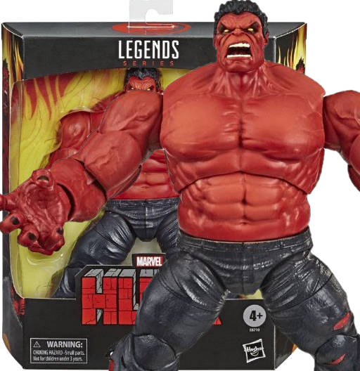 Red Hulk | Deluxe Exclusive Target | Hulk | Hasbro 2020 | Marvel Legends