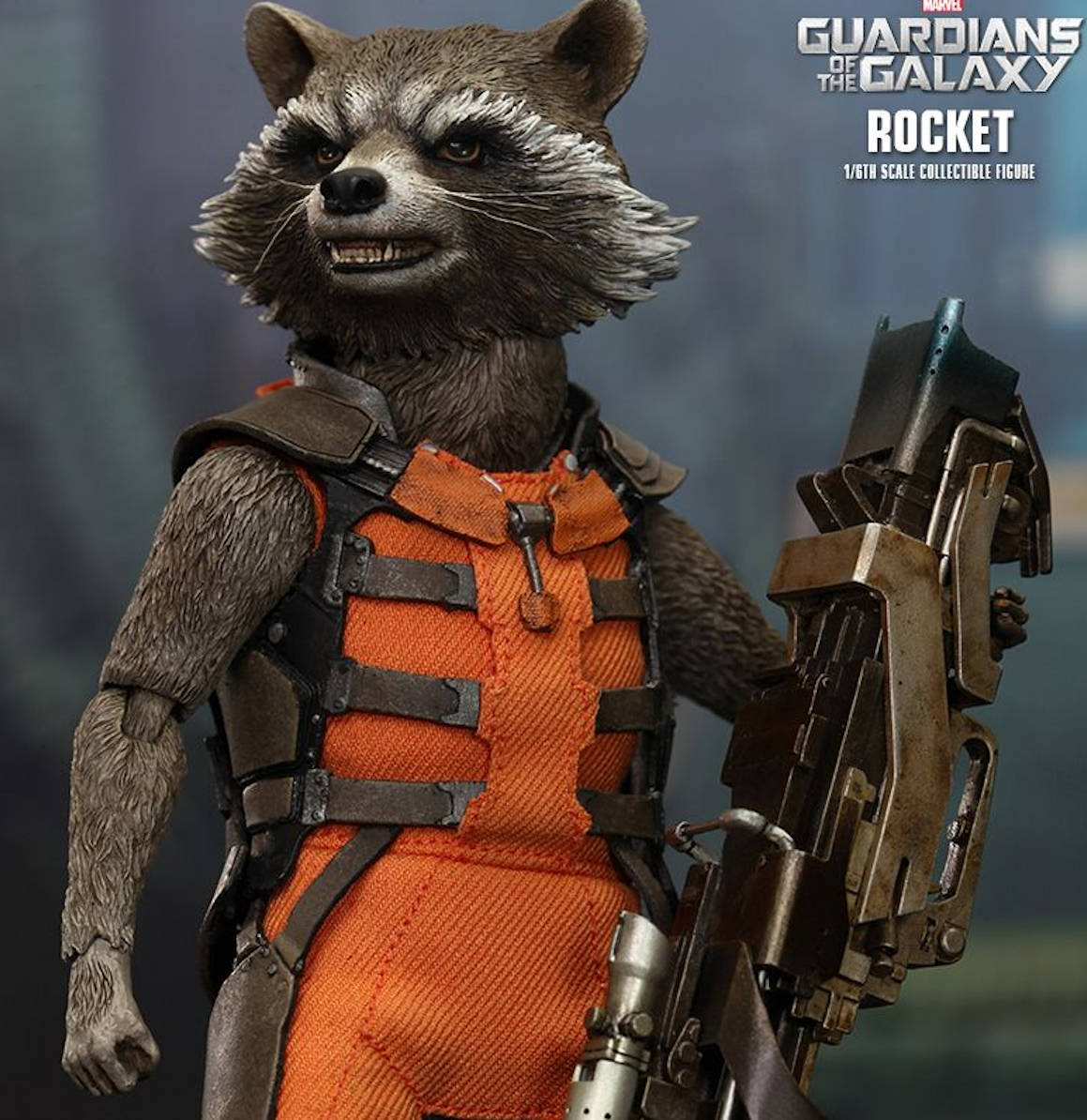 Figura Hot Toys Rocket | Guardians of the Galaxy Vol.1 | MMS 252