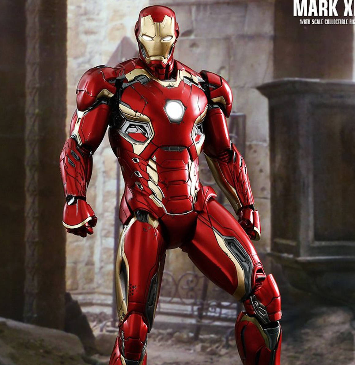 Figura Hot Toys Iron Man Mark XLV | Diecast 11 | The Avengers: Age of Ultron | MMS 300