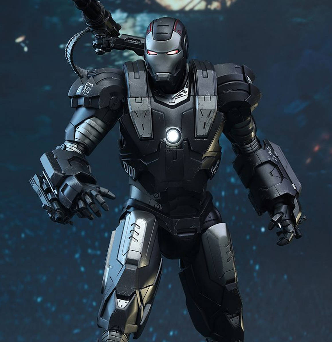 Figura Hot Toys War Machine Diecast 13 | Iron Man 2 | MMS 331