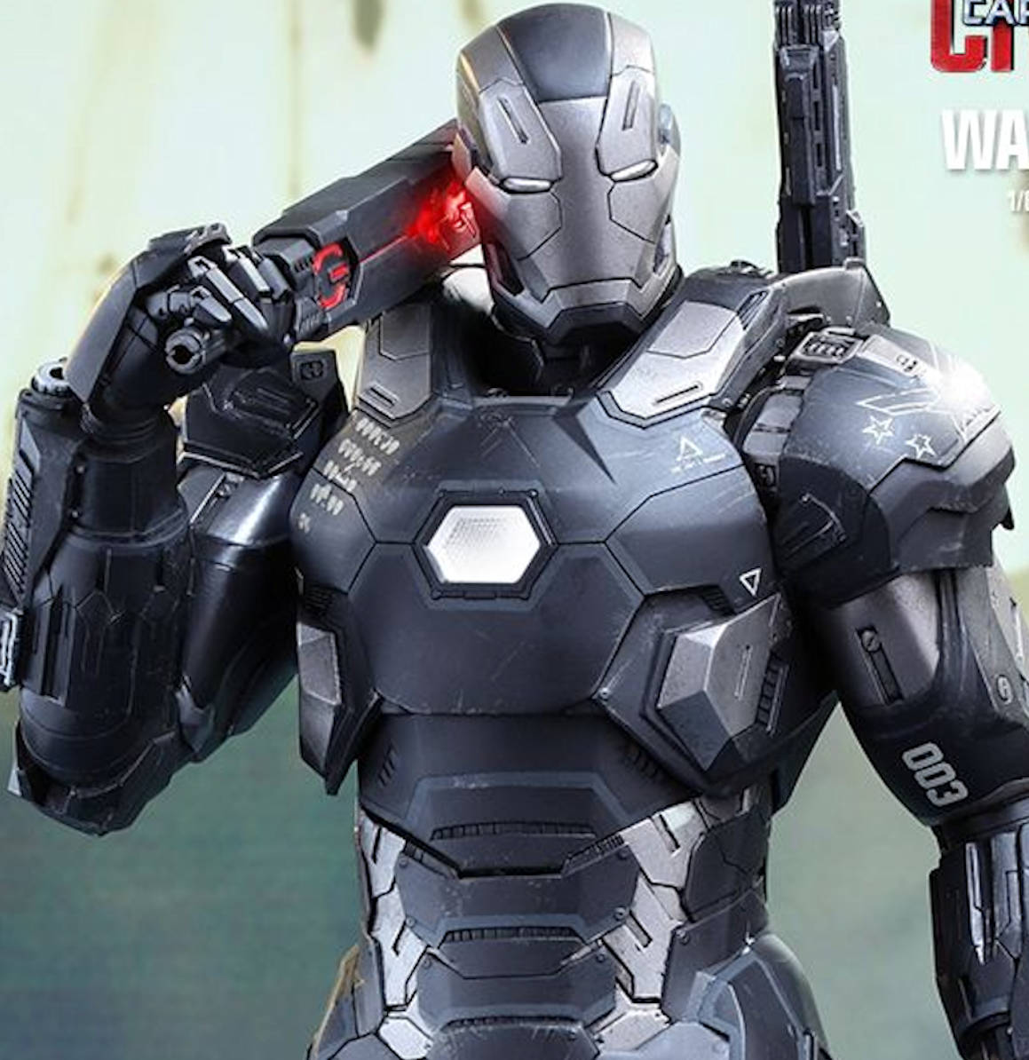 Figura Hot Toys Warmachine Mark III Diecast 15 | Captain America: Civil War | MMS 344