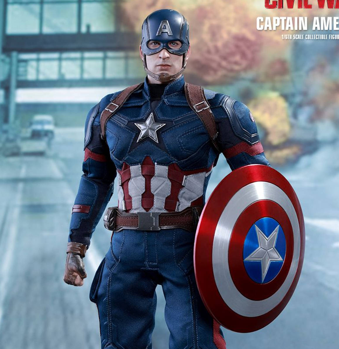 Figura Hot Toys Captain America | Captain America: Civil War | MMS 350