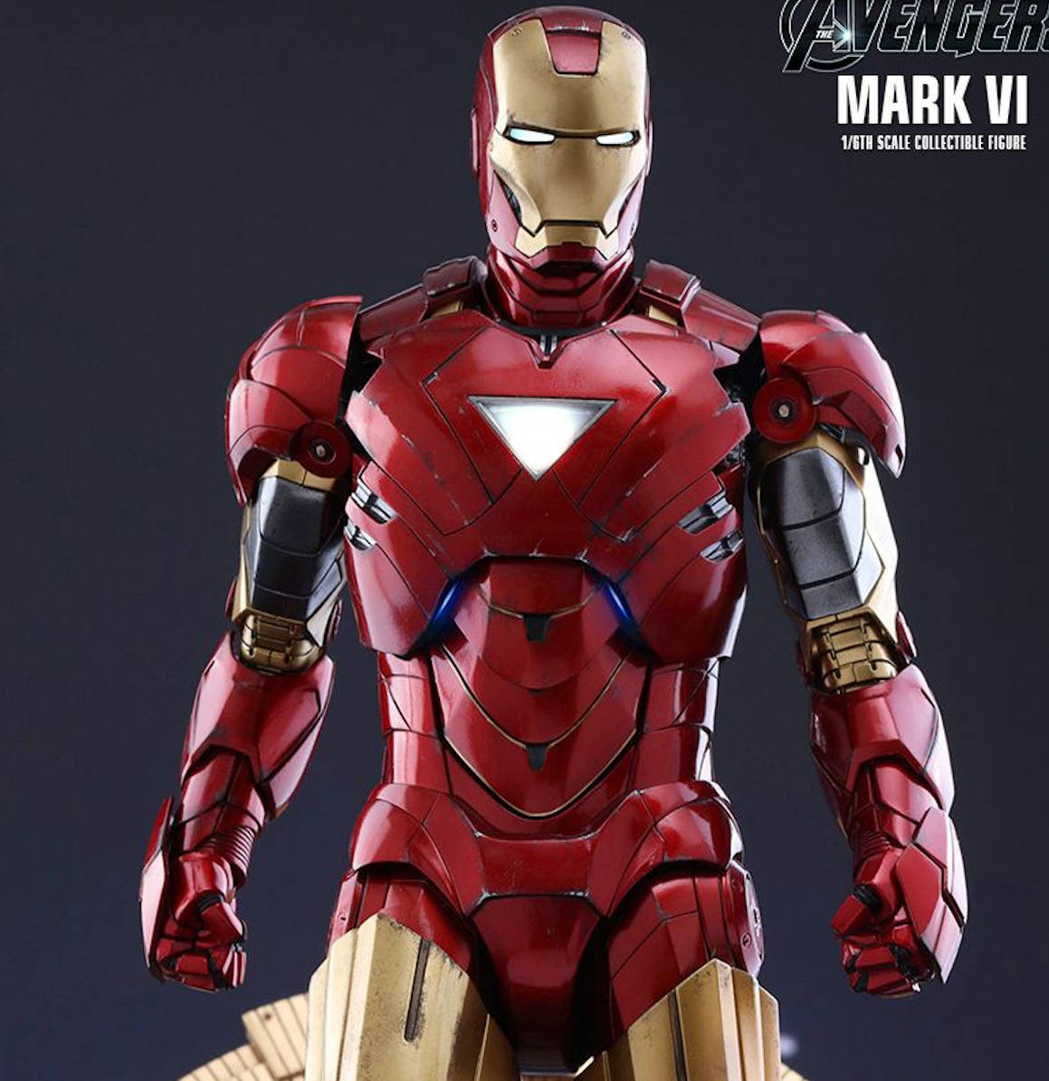 Figura Hot Toys Iron Man Mark VI - Diecast 17 | The Avengers | MMS 378