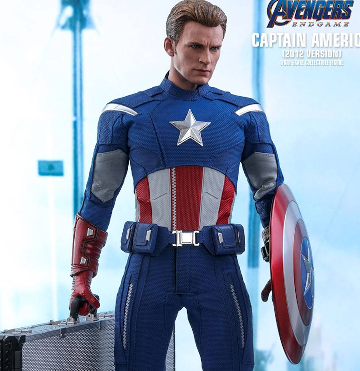 Figura Hot Toys Captain America 2012 Version | The Avengers: Endgame | MMS 563