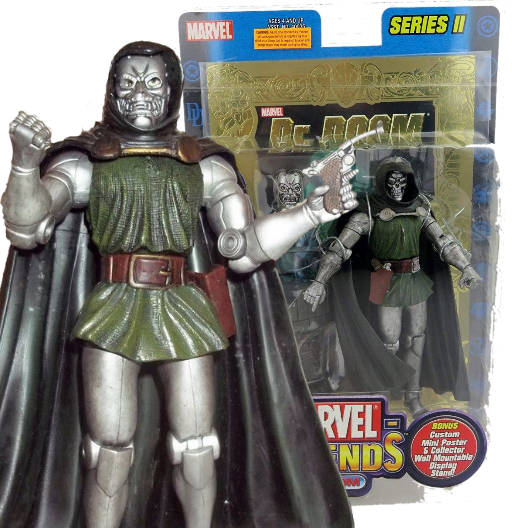 Doctor Doom - Doombot Variant | Gold Poster | Series 2 | Toy Biz 2002| Marvel Legends