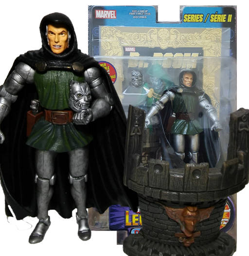 Doctor Doom | Gold Poster | Series 2 | Toy Biz 2002 | Marvel Legends