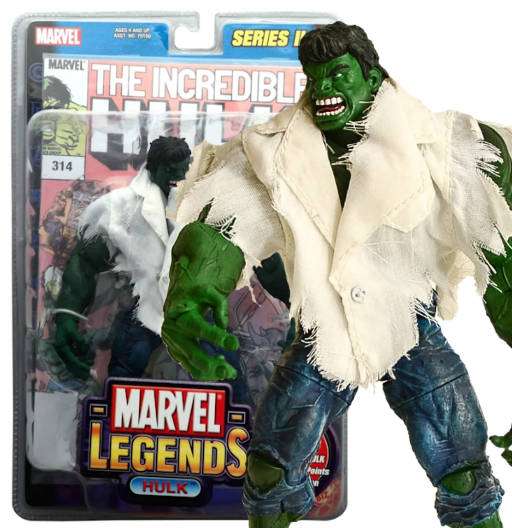 Doctor Hulk - Torn Shirt Version - Exclusive Wallmart | Series 2 | Toy Biz 2002 | Marvel Legends