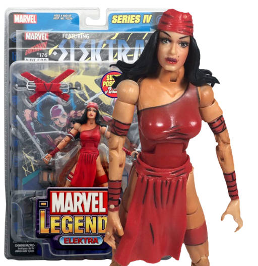 Elektra | Series 4 | Toy Biz 2003 | Marvel Legends