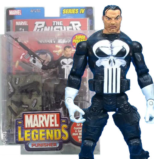 Punisher | Series 4 | Toy Biz 2003 | Marvel Legends