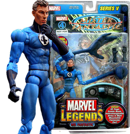 Mr. Fantastic | Series 5 | Toy Biz 2003 | Marvel Legends