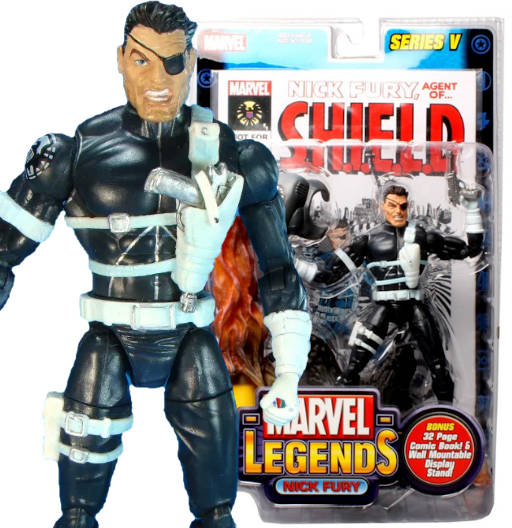 Nick Fury | Series 5 | Toy Biz 2003 | Marvel Legends