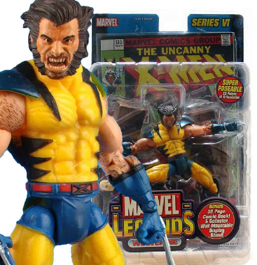 Wolverine - Unmasked Variant | Series 6 | Toy Biz 2004 | Marvel Legends