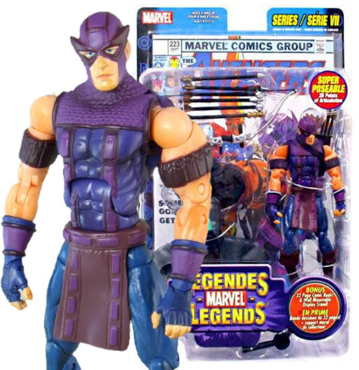 Hawkeye | Series 7 | Toy Biz 2004 | Marvel Legends