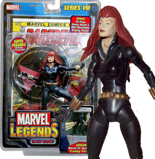 Black Widow | Series 8 | Toy Biz 2004 | Marvel Legends