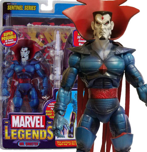 Mr. Sinister | Series 10 BAF Sentinel | Toy Biz 2005 | Marvel Legends
