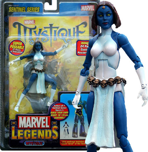 Mystique | Series 10 BAF Sentinel | Toy Biz 2005 | Marvel Legends
