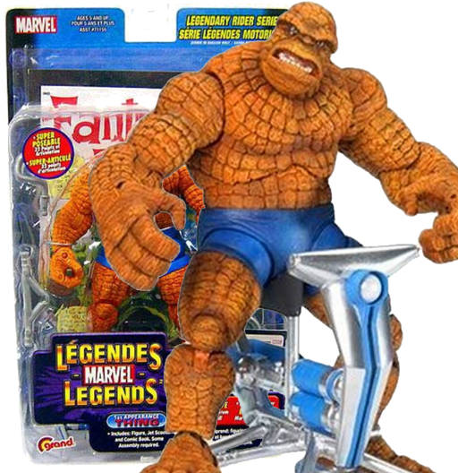 1st Appearance Thing | Series 11 Legendary Rider | Toy Biz 2005 | Marvel Legends