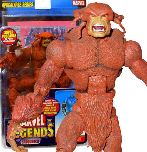 Sasquatch | Series 12 BAF Apocalypse | Toy Biz 2005 | Marvel Legends