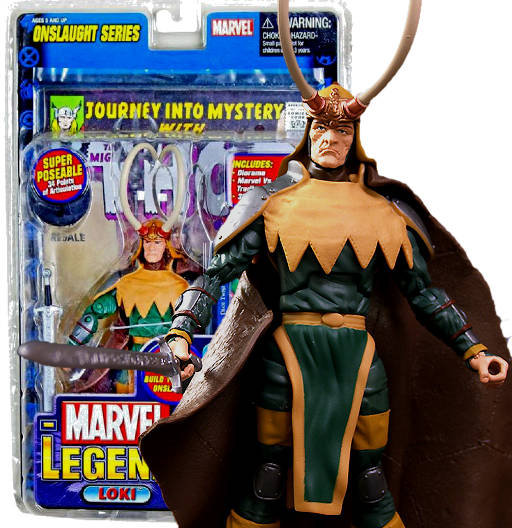 Loki | Series 13 BAF Onslaught | Toy Biz 2006 | Marvel Legends