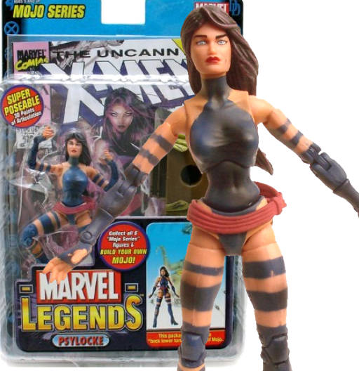 Psylocke | Series 14 BAF Mojo | Toy Biz 2006 | Marvel Legends