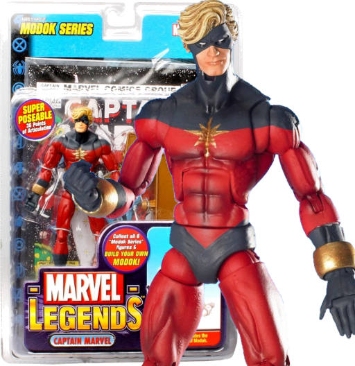 Captain Marvel | Series 15 BAF Modok | Toy Biz 2006 | Marvel Legends