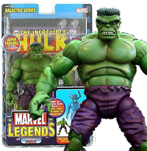 1st Appearance Hulk | Series 9 Galactus BAF | Toy Biz 2005 | Marvel Legends