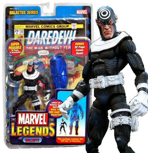 Bullseye | Series 9 Galactus BAF | Toy Biz 2005 | Marvel Legends