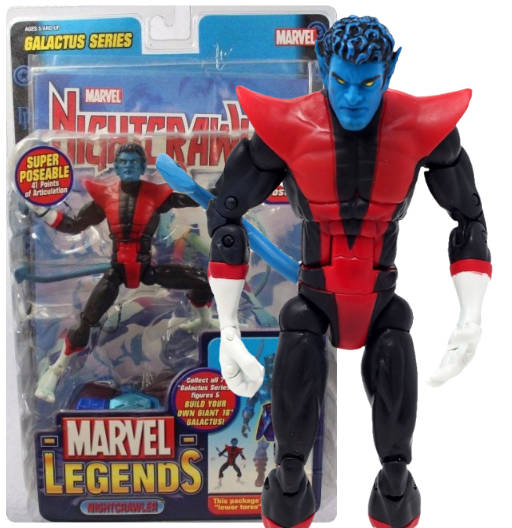 Nightcrawler | Series 9 Galactus BAF | Toy Biz 2005 | Marvel Legends