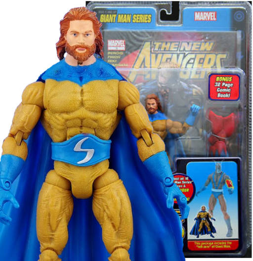 Sentry (Tan Variant with Beard) | Exclusive Wal-Mart BAF Giant Man Series | Toy Biz 2006 | Marvel Legends