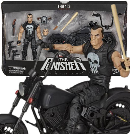 The Punisher | Deluxe | Ultimate Riders | Hasbro 2020 | Marvel Legends