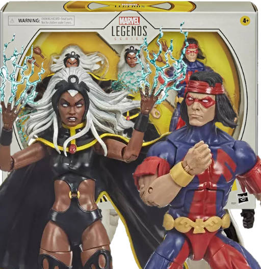 Storm & Thunderbird - Set Exclusive Target | X-Men Movie 20th Anniversary | Hasbro 2020 | Marvel Legends