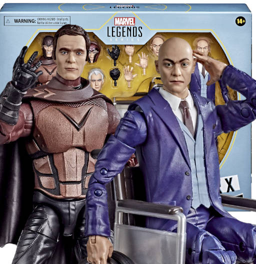 Professor X & Magneto - 2 Pack | X-Men Saga | X-Men Movie 20th Anniversary | Hasbro 2020 | Marvel Legends