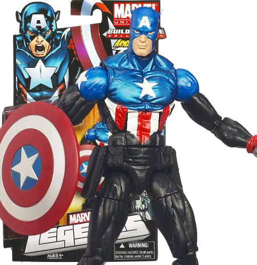 Captain America (Bucky Cap Ver.) | BAF Arnim Zola | Return of Marvel Legends | Hasbro 2012 | Marvel Legends