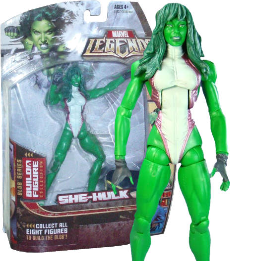 She-Hulk | BAF Blob | Hasbro 2007 | Marvel Legends