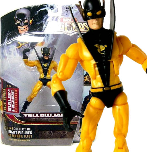 Yellow Jacket - Gold Variant | BAF Blob | Hasbro 2007 | Marvel Legends