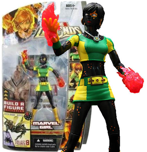 Marvel Girl (Cosmic Variant) | BAF Brood Queen | Hasbro 2007 | Marvel Legends