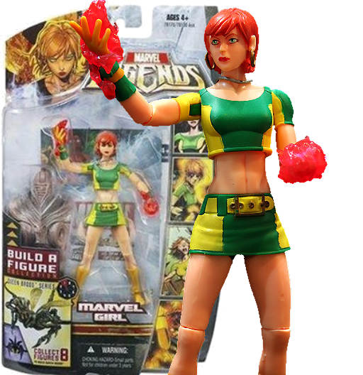 Marvel Girl | BAF Brood Queen | Hasbro 2007 | Marvel Legends